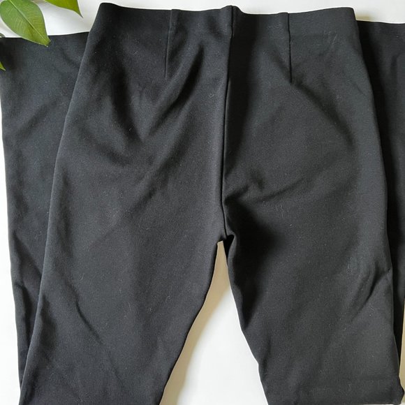 Eileen Fisher Black Stretch Crepe High Waisted Pants Size XXS - Picture 7 of 7